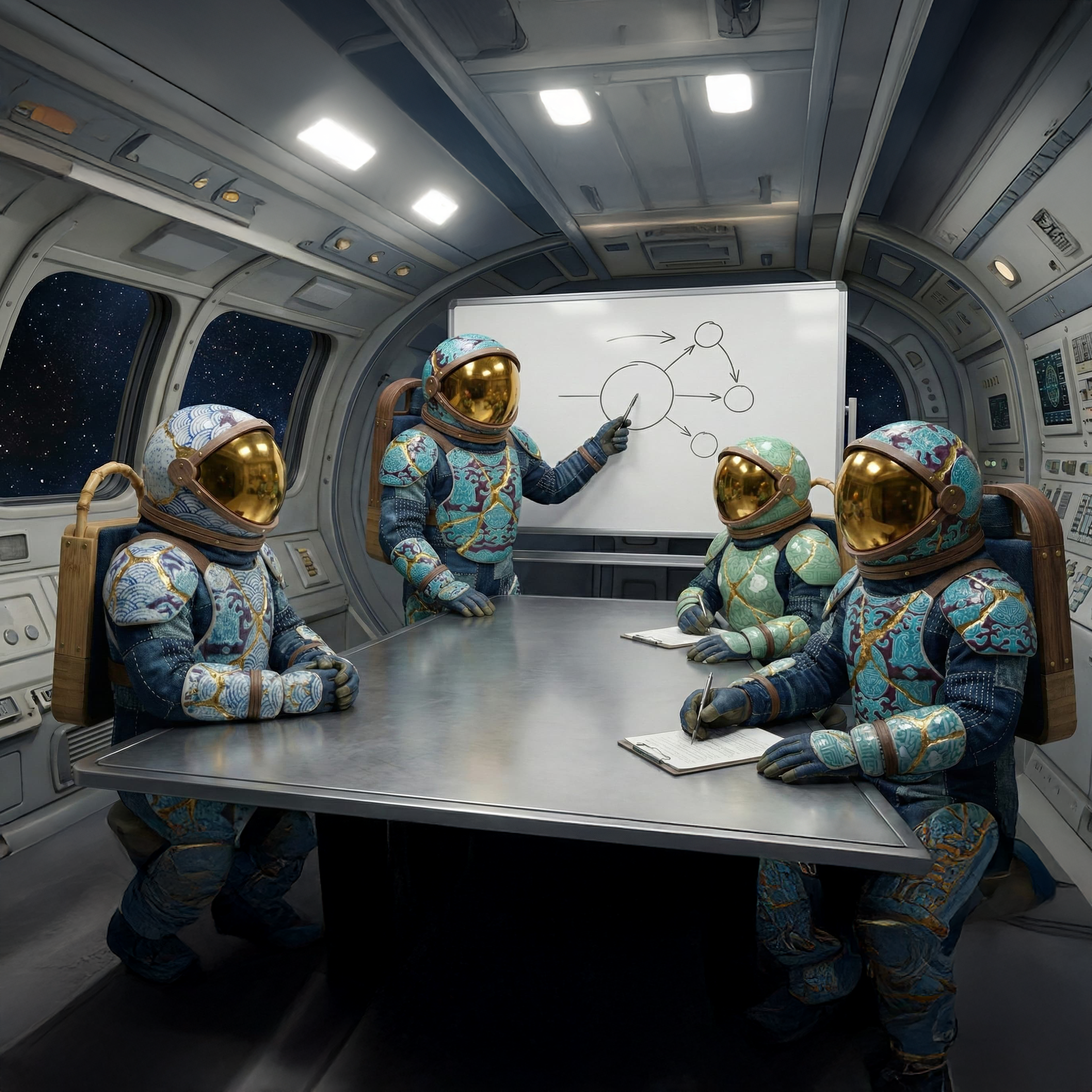 Leader working with Inner Board concept in Parts Play — rooted in Parts Therapy and IFS Therapy