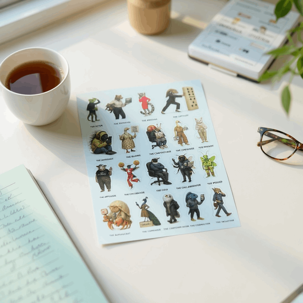 Space for Work Stickers