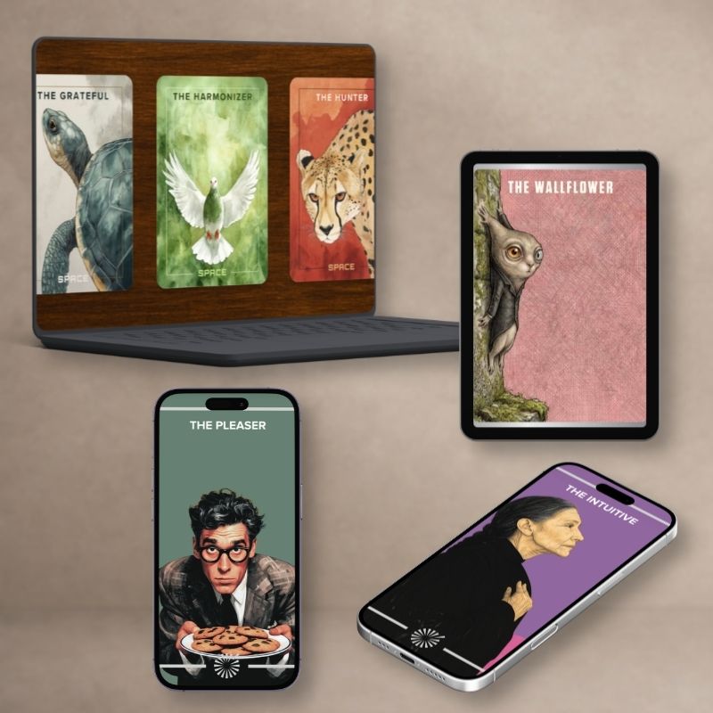 Unfollowing Digital Inner Voice Cards Collection