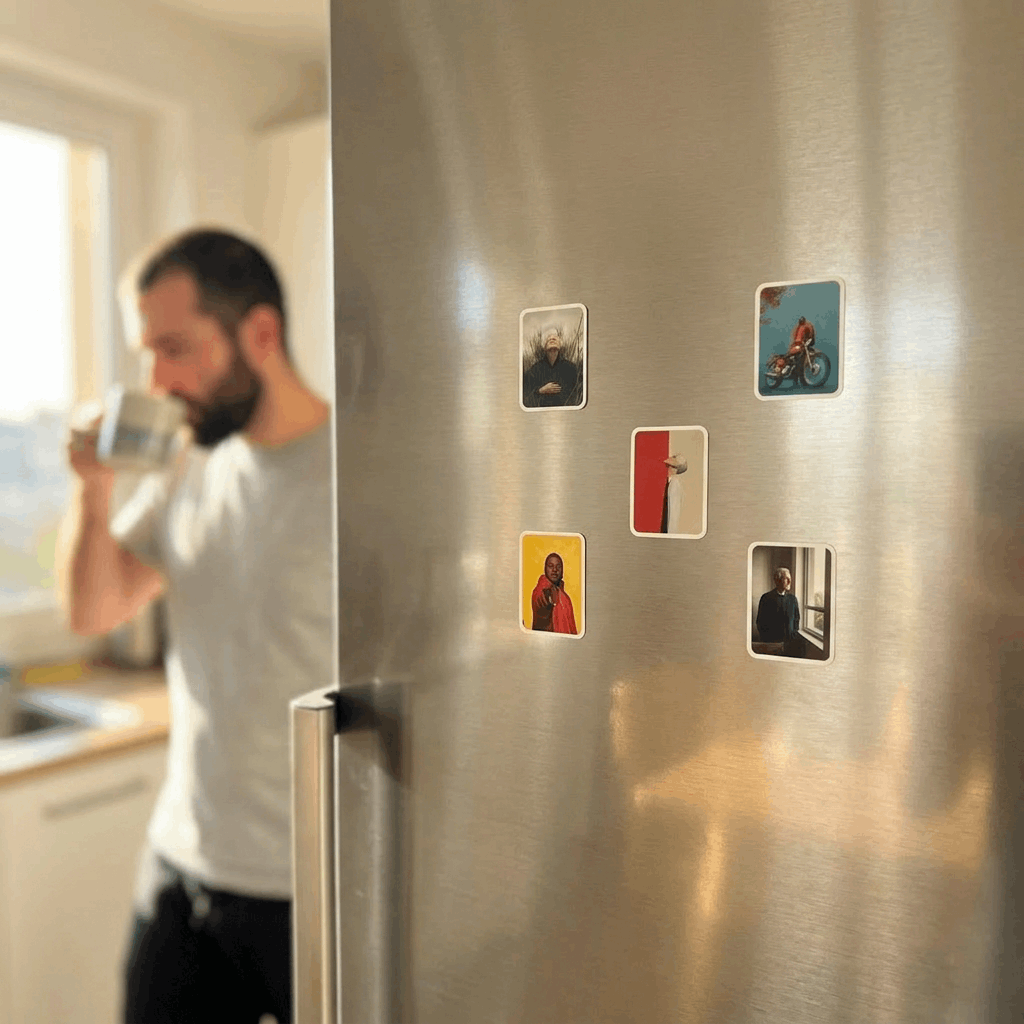 masculine inner voice sticker unfollowing
