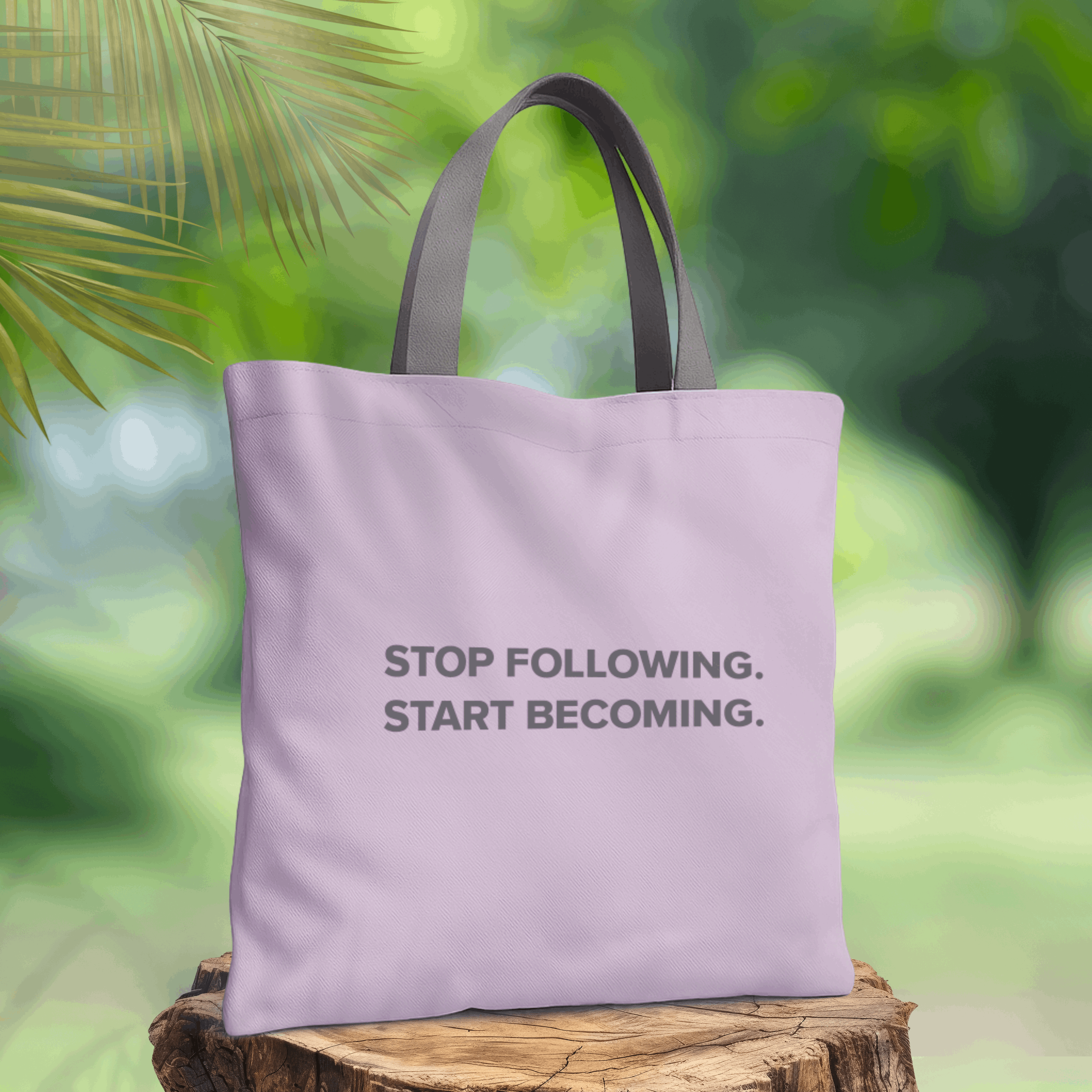 Unfollowing Tote Bag