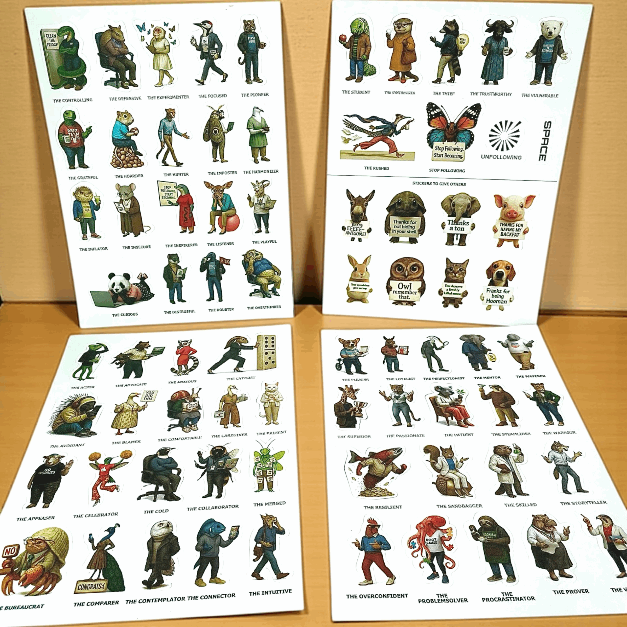 Space for Work Stickers