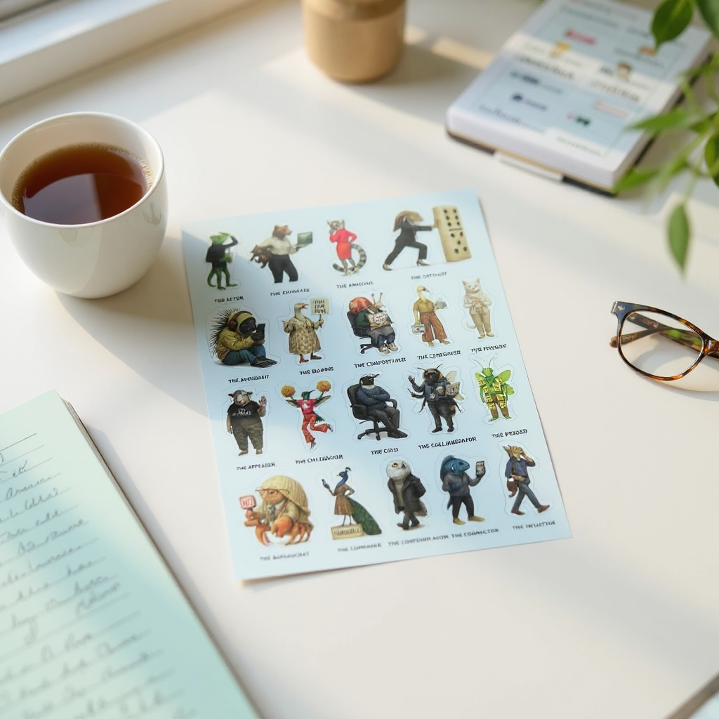 Space for Work Stickers