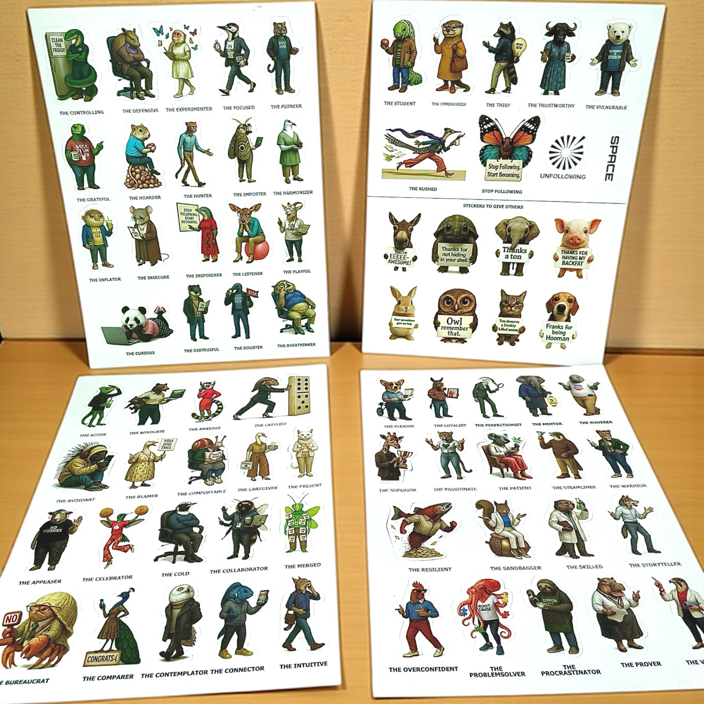 Space for Work Stickers