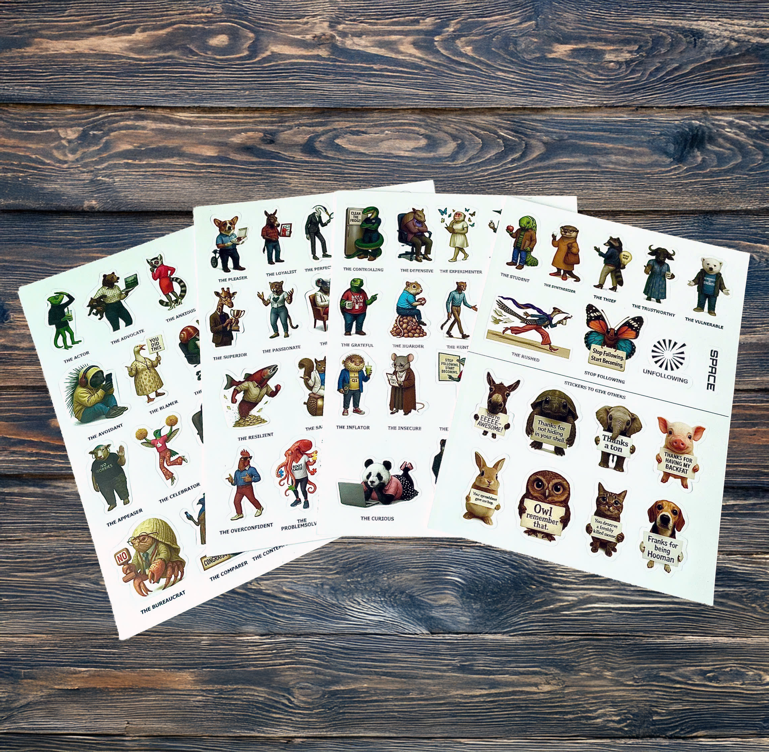 Space for Work Stickers