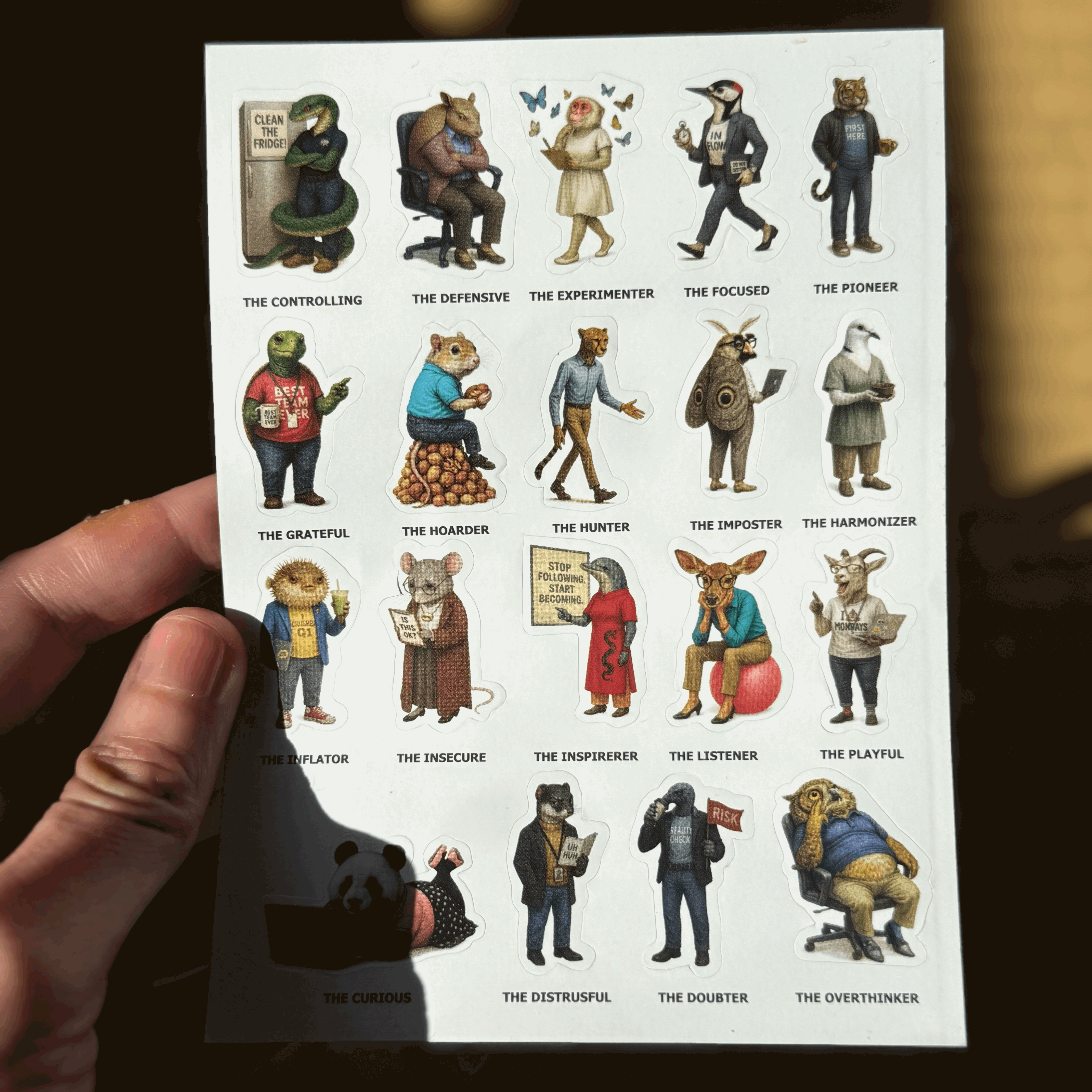 Space for Work Stickers