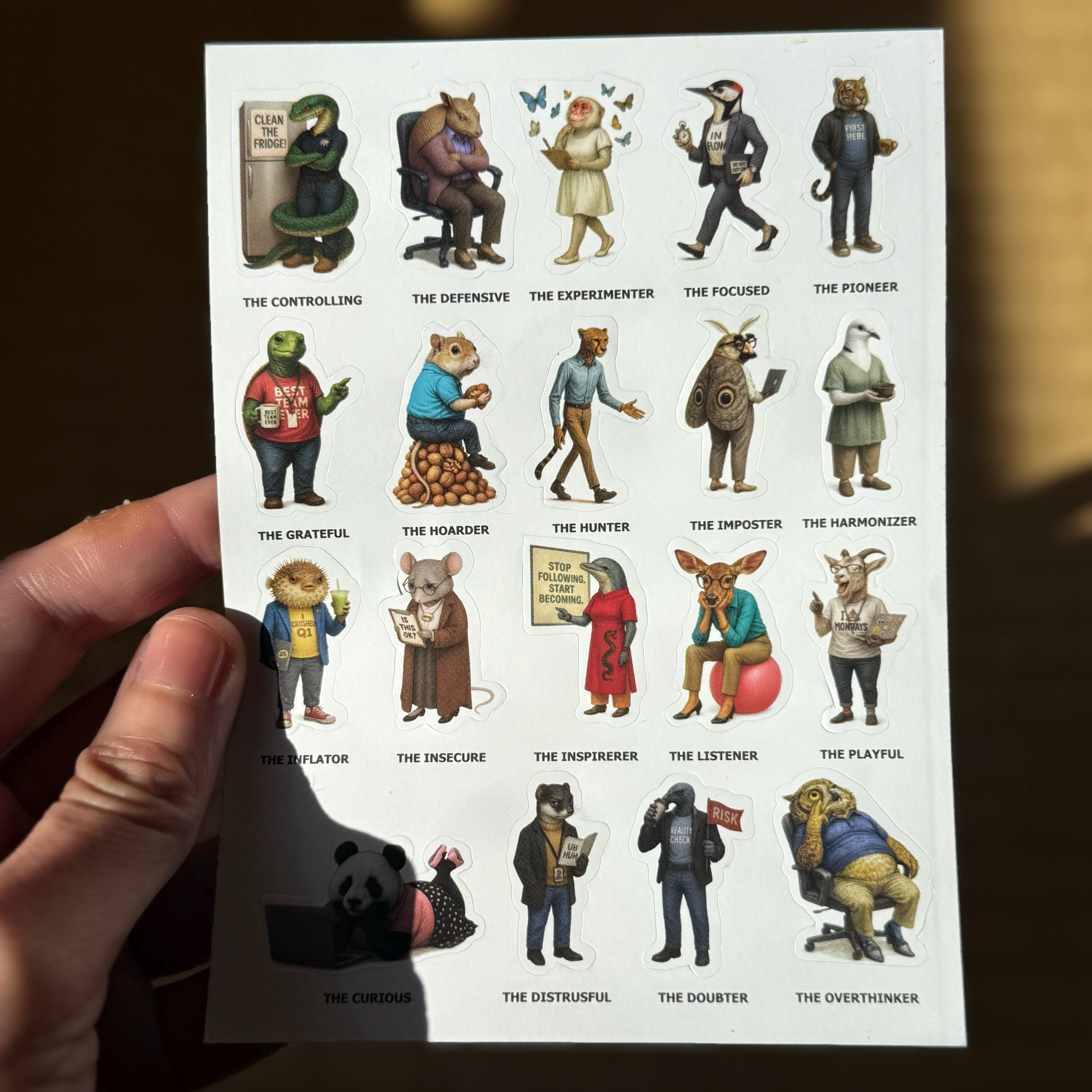 Space for Work Stickers