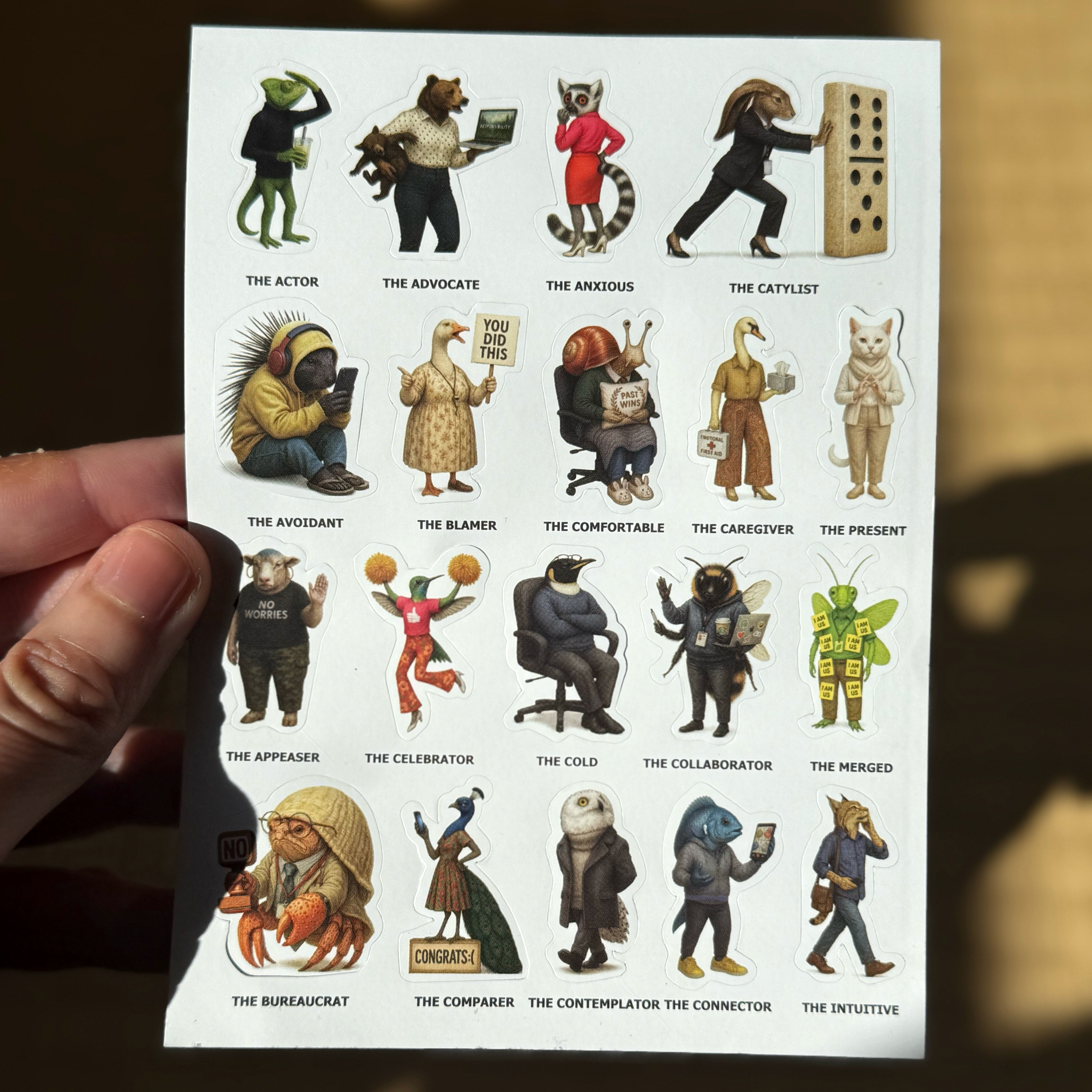 Space for Work Stickers