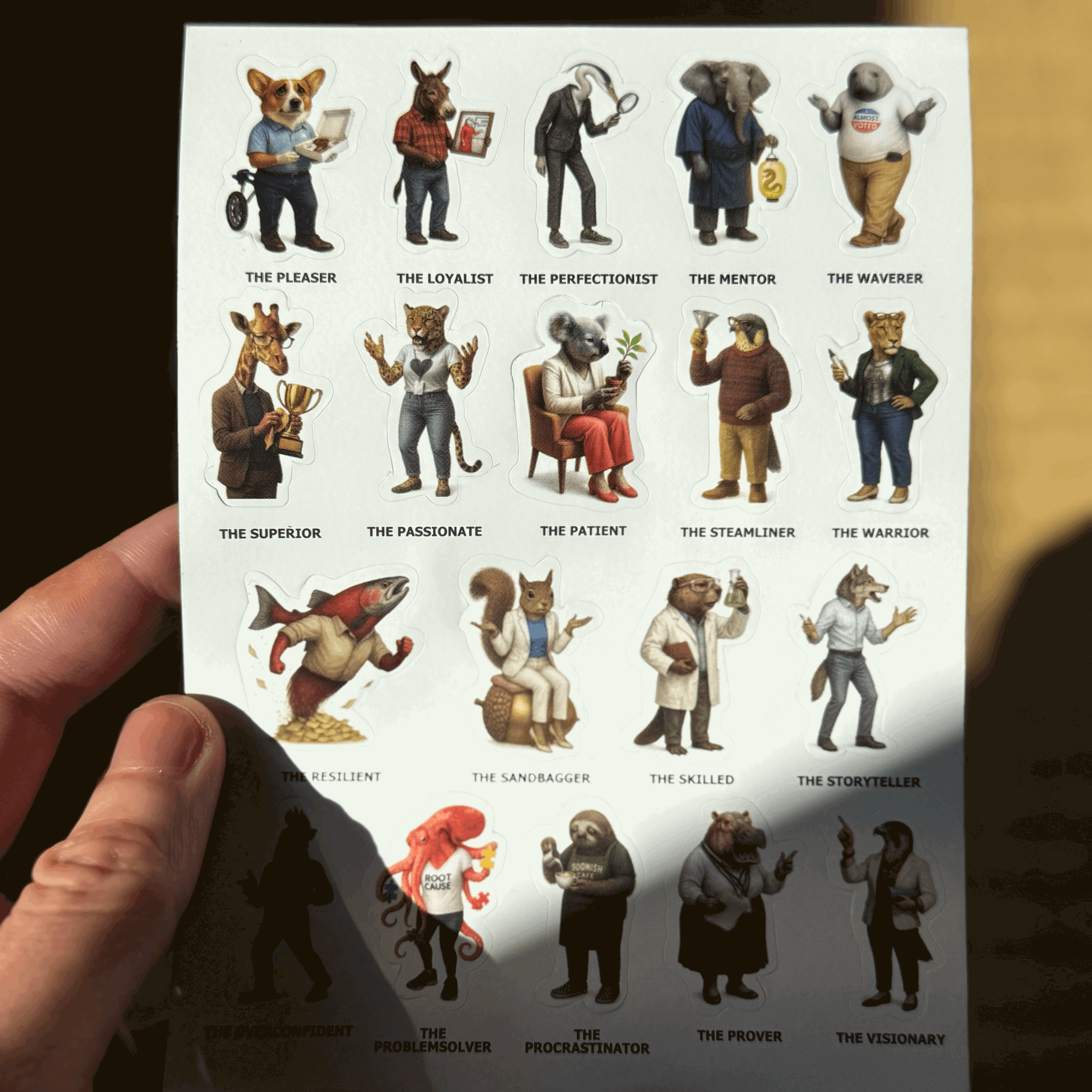 Space for Work Stickers