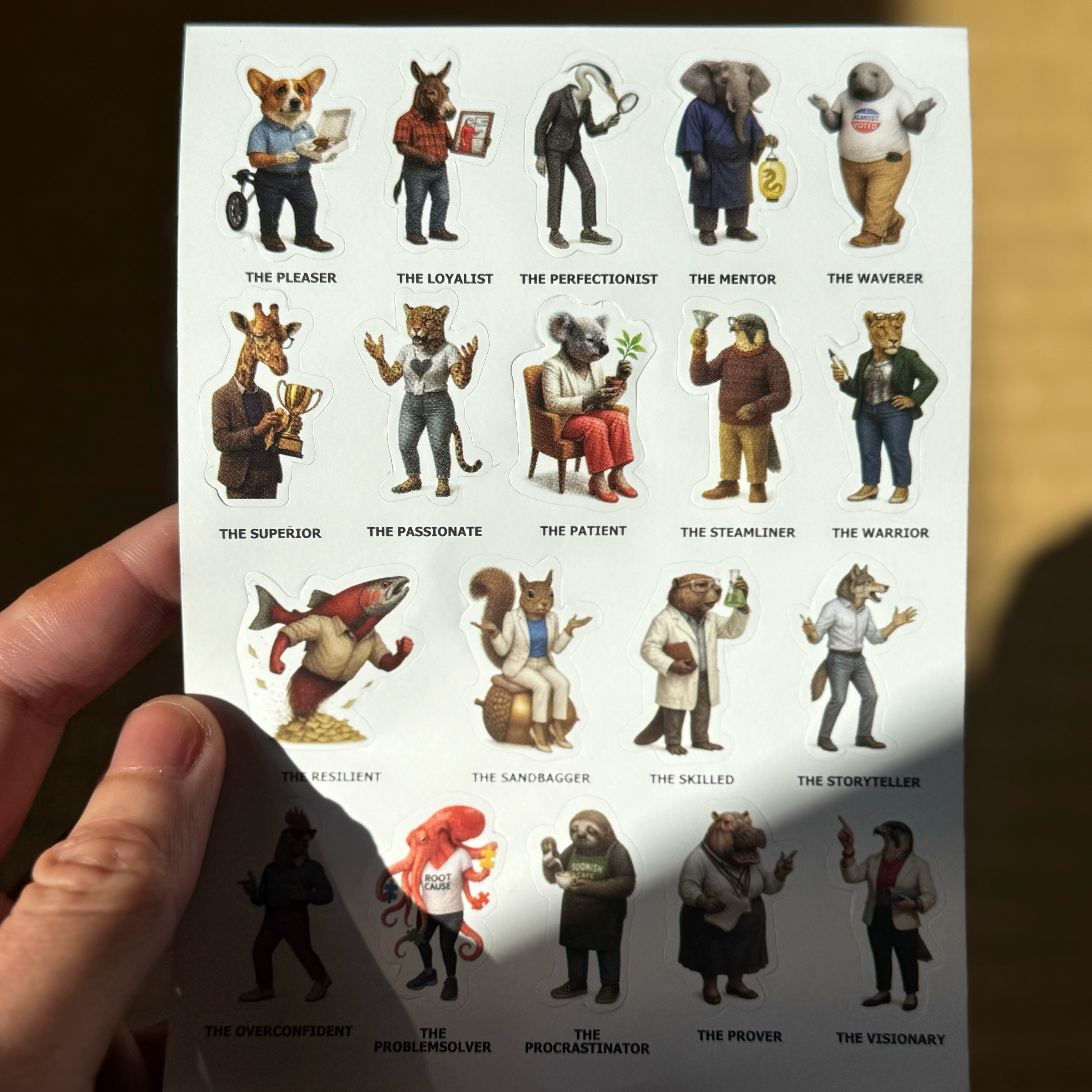 Space for Work Stickers